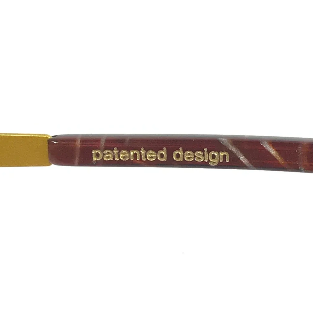 BOZ Eyeglasses Frames VISTA 9252 Brown Yellow Cat Eye Full Rim 52-17-140